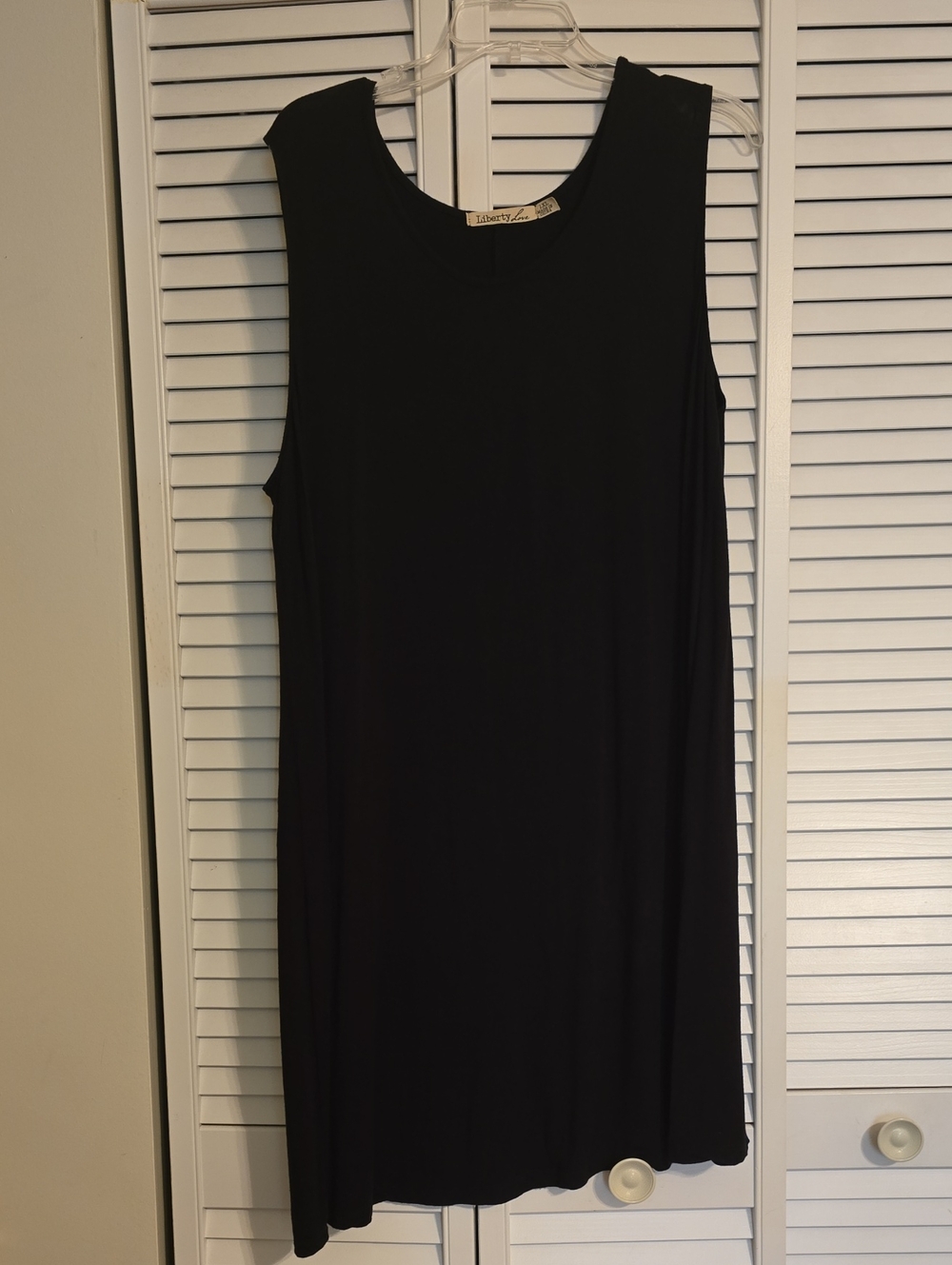 Liberty Love Black Sleeveless Mini Dress